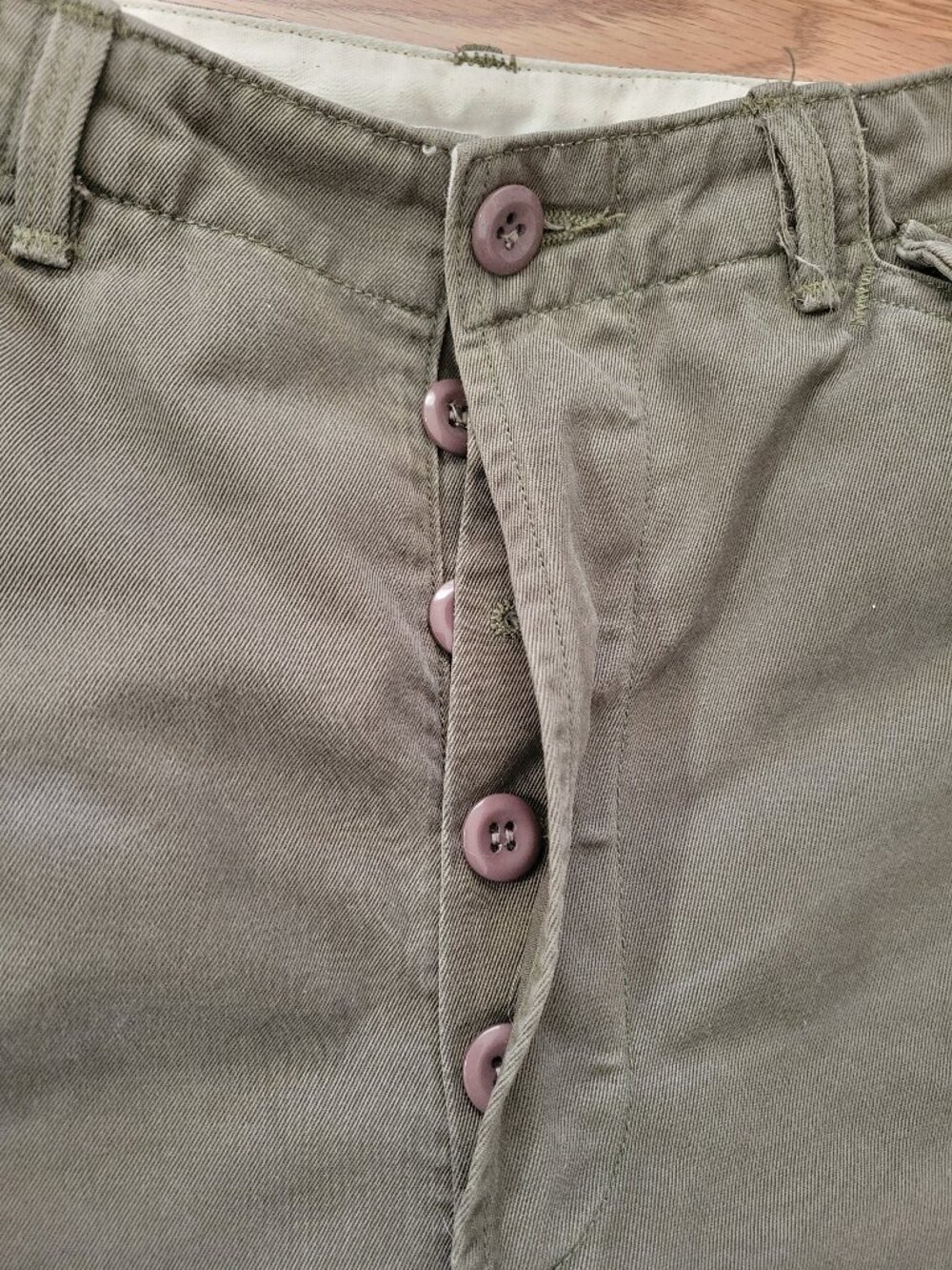 Citizens of Humanity Surplus Cargo Pants Size 26 Olive Green Utility Pants - Picture 4 of 12